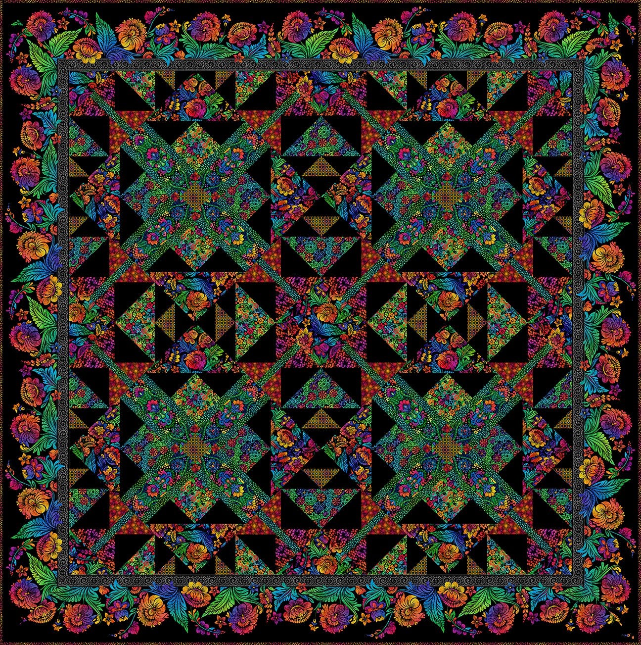 Vivid Quilt 90